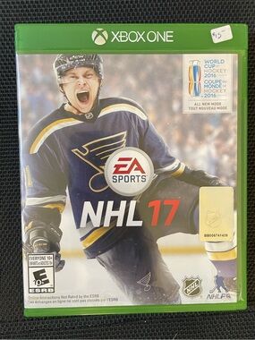 NHL 17 Xbox One - Blue Hockey Video Game